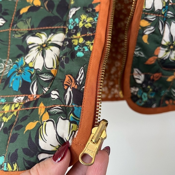 Susan Graver Pure Quilted Long-Sleeve Reversible Zip Jacket Pine QVC - Picture 5 of 6